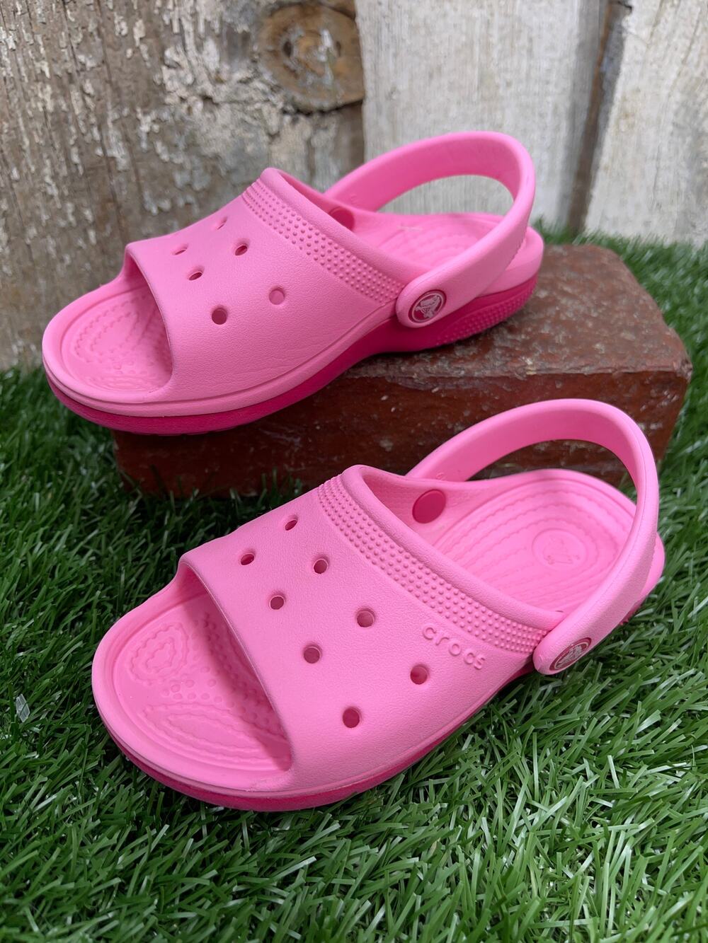 CROCS Classic Slide Sandal Heel Strap Toddler C 8 / 9